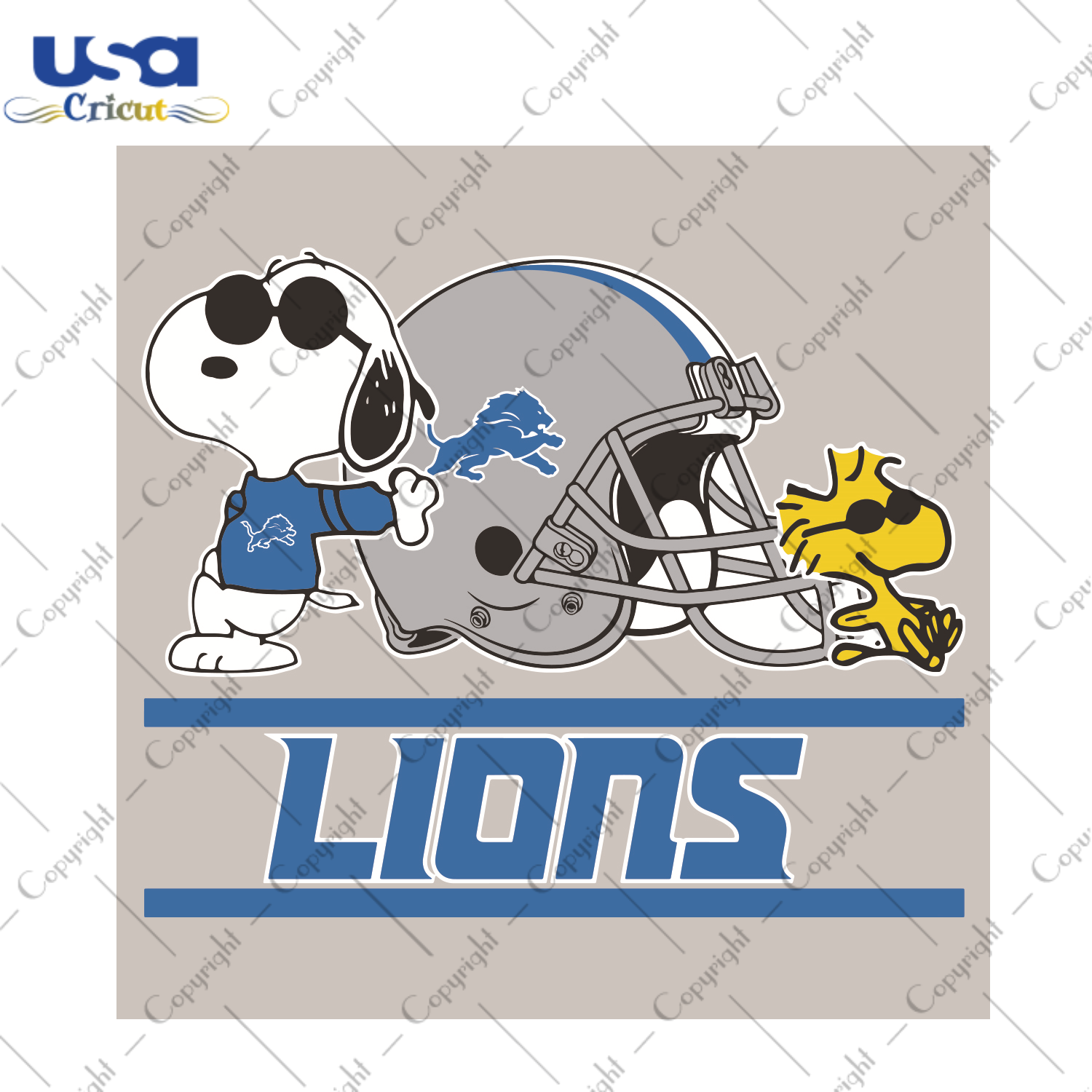 Detroit Lions Snoopy Woodstock Sport Gift Diy Crafts Svg Files For Cricut, Silhouette Sublimation Files