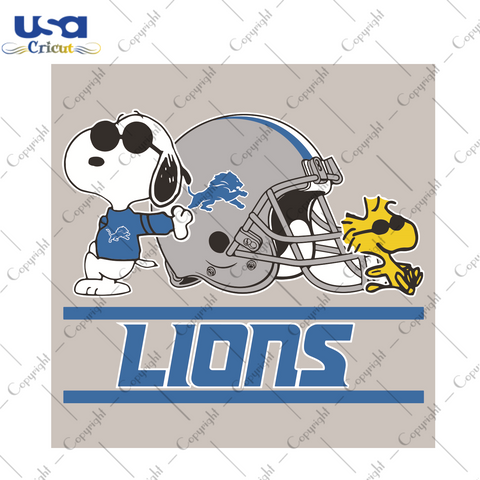 Detroit Lions Snoopy Woodstock Sport Gift Diy Crafts Svg Files For Cricut, Silhouette Sublimation Files