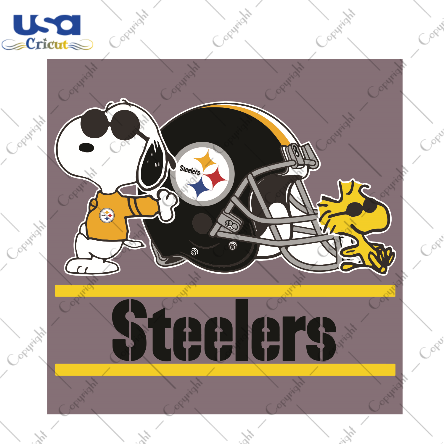 Pittsburgh Steelers Snoopy Woodstock Sport Gift Diy Crafts Svg Files For Cricut, Silhouette Sublimation Files