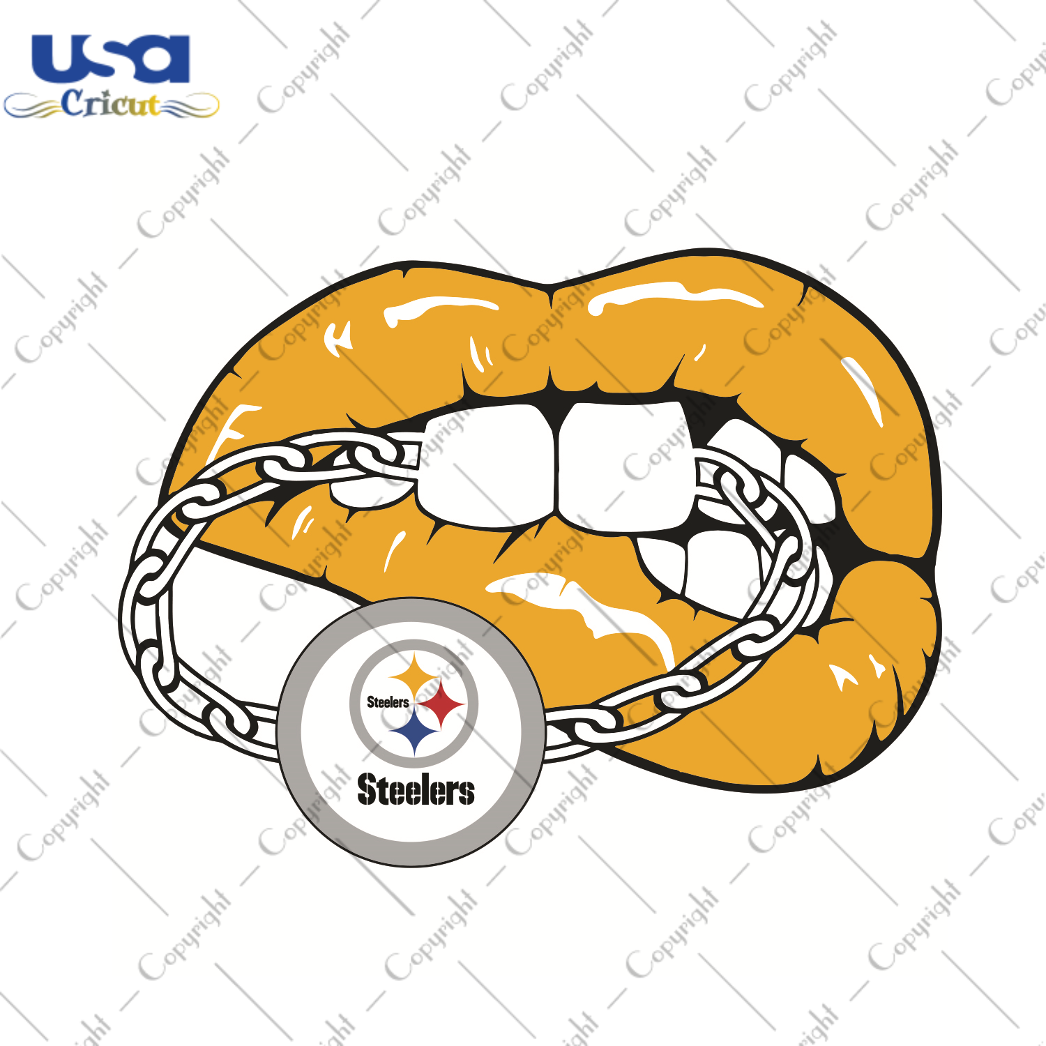 Pittsburgh Steelers Football Lips Sport Gift Diy Crafts Svg Files For Cricut, Silhouette Sublimation Files