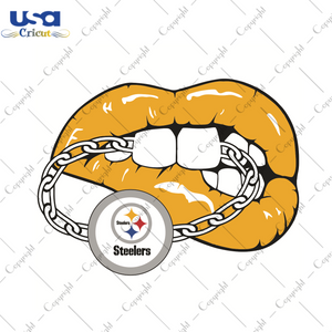 Pittsburgh Steelers Football Lips Sport Gift Diy Crafts Svg Files For Cricut, Silhouette Sublimation Files