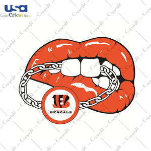 Lips Cincinnati Bengals Football Team Sport Gift Diy Crafts Svg Files For Cricut, Silhouette Sublimation Files