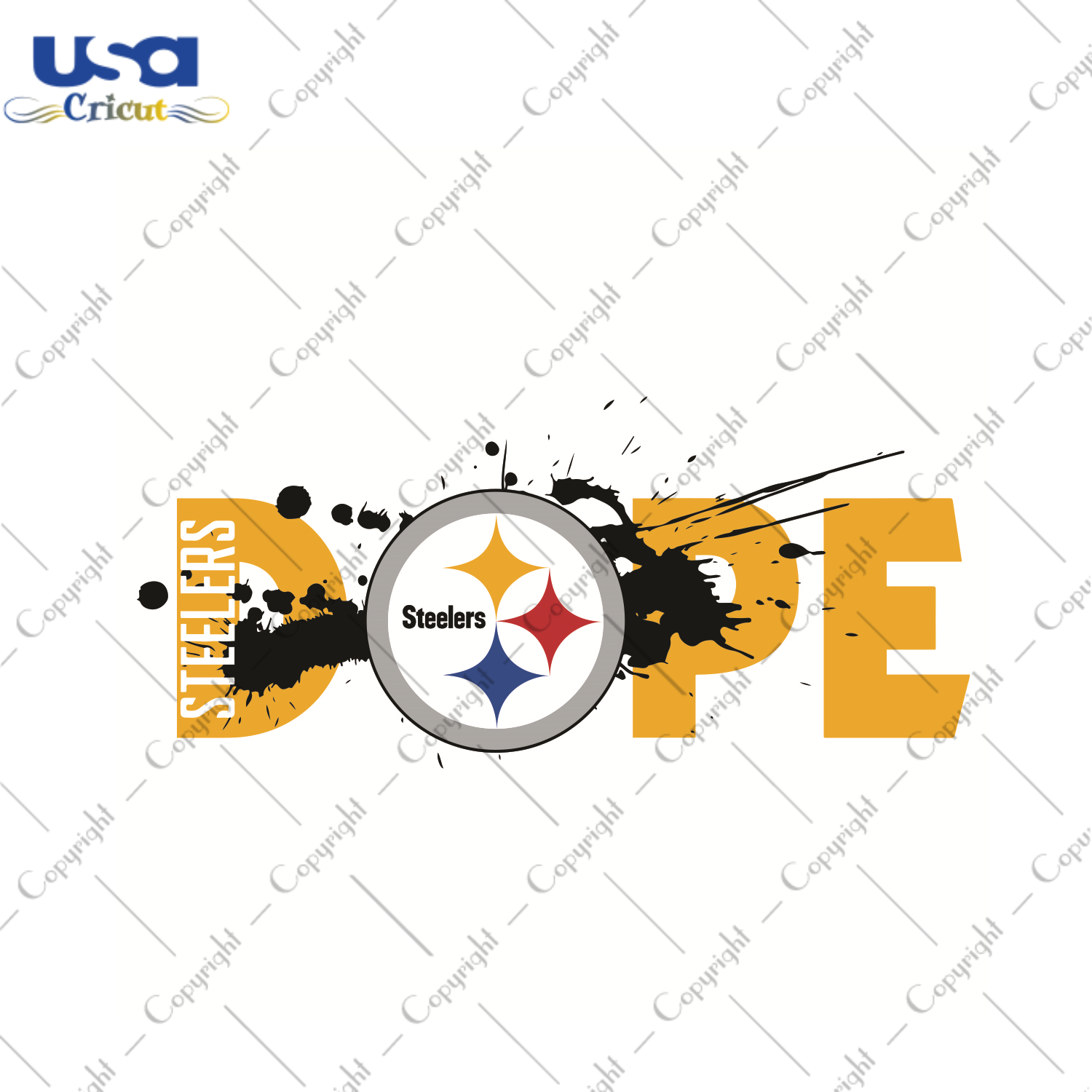 Dope Pittsburgh Steelers Football Team Sport Gift Diy Crafts Svg Files For Cricut, Silhouette Sublimation Files