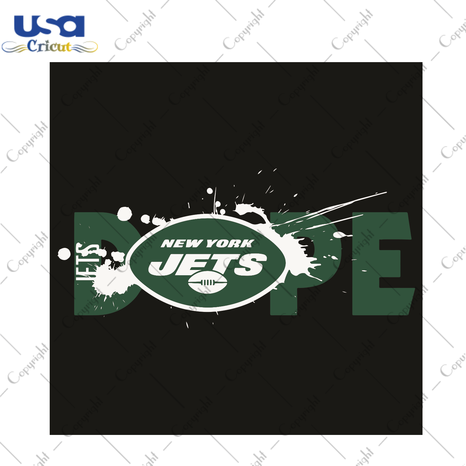 Dope New York Jets Football Team Sport Gift Diy Crafts Svg Files For Cricut, Silhouette Sublimation Files