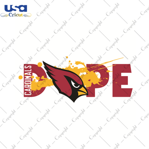 Dope Arizona Cardinals Football Team Sport Gift Diy Crafts Svg Files For Cricut, Silhouette Sublimation Files