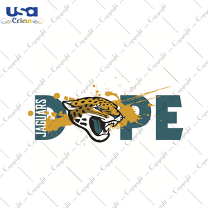 Dope Jacksonville Jaguars Football Team Sport Gift Diy Crafts Svg Files For Cricut, Silhouette Sublimation Files