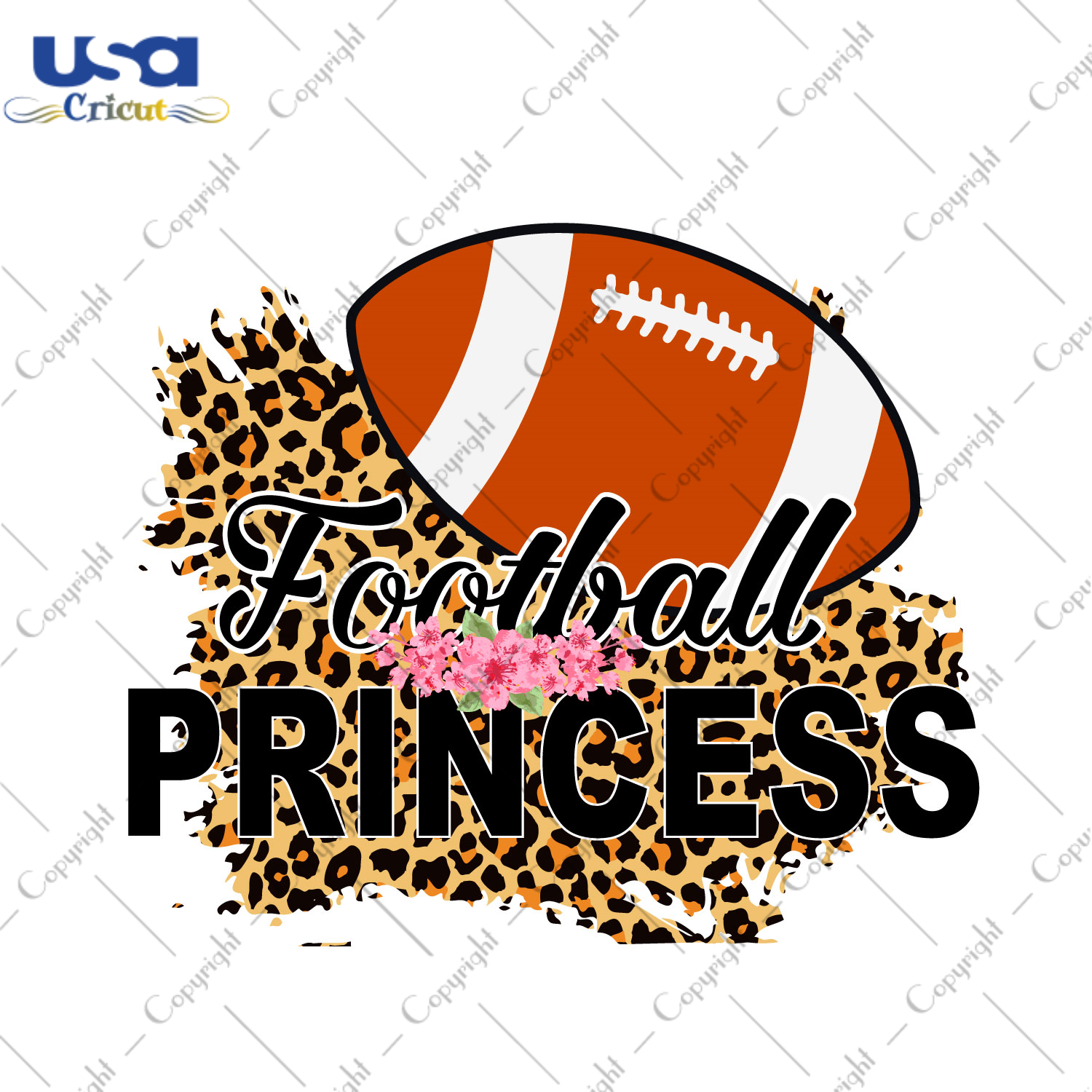 Football Princess Diy Crafts Svg Files For Cricut, Silhouette Sublimation Files - USA Cricut