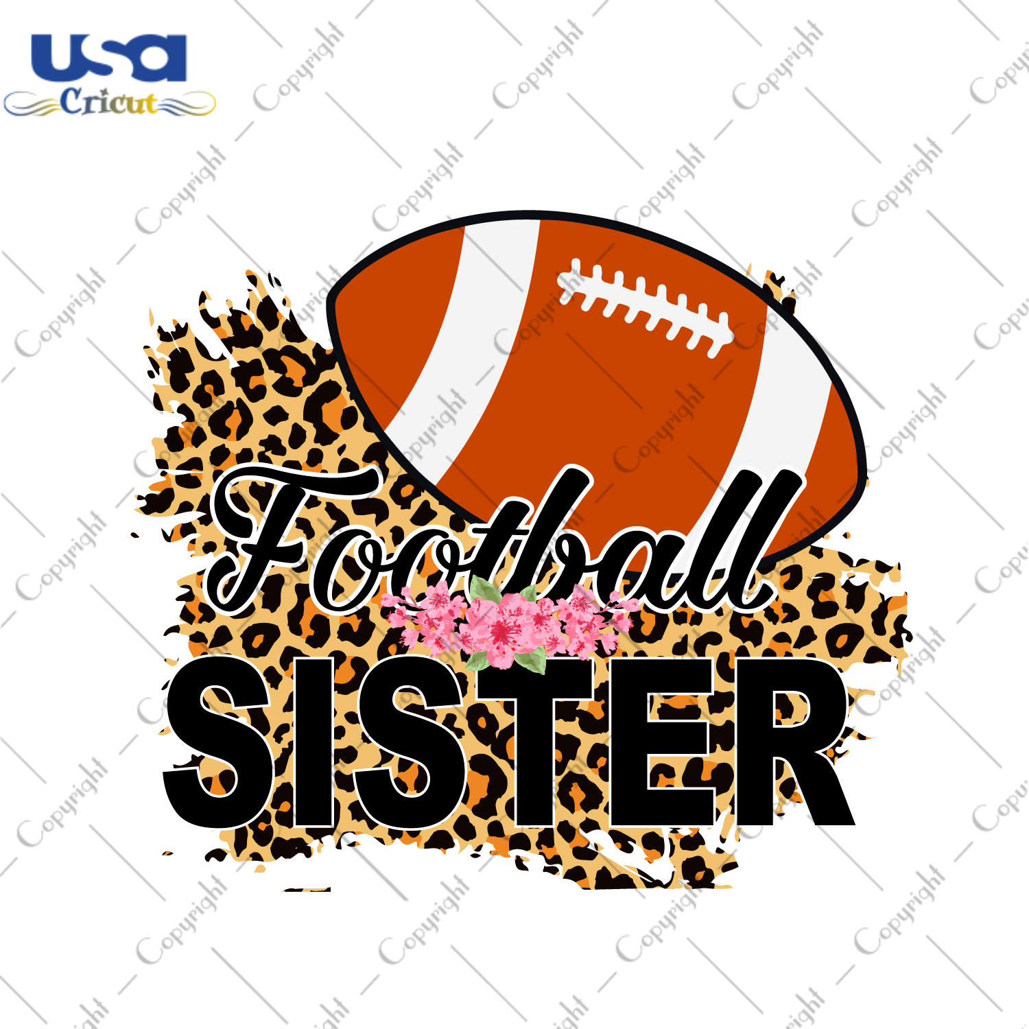 Football Sister Diy Crafts Svg Files For Cricut, Silhouette Sublimation Files - USA Cricut