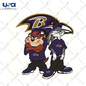 Looney Tunes Hip Hop Baltimore Ravens Sport Gift Diy Crafts Svg Files For Cricut, Silhouette Sublimation Files