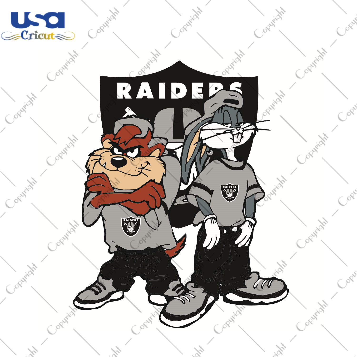 Looney Tunes Hip Hop Las Vegas Raiders Sport Digital Diy Crafts Svg Files For Cricut