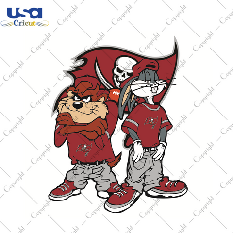 Looney Tunes Hip Hop Tampa Bay Buccaneers Sport Gift Diy Crafts Svg Files For Cricut, Silhouette Sublimation Files