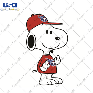 Snoopy Tennessee Titans Sport Gift Diy Crafts Svg Files For Cricut, Silhouette Sublimation Files