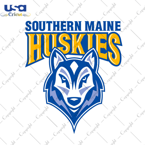 Ncaa Southern Maine Logo Diy Crafts Svg Files For Cricut, Silhouette Sublimation Files - USA Cricut