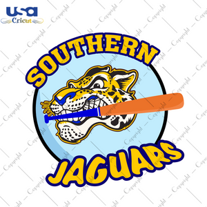 Ncaa Southern Jaguars Logo Diy Crafts Svg Files For Cricut, Silhouette Sublimation Files - USA Cricut