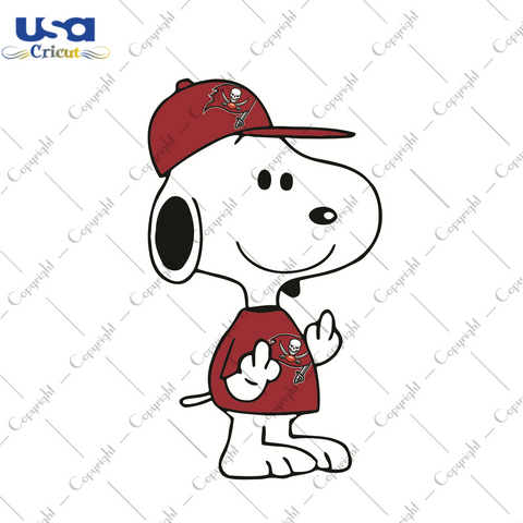 Snoopy Tampa Bay Buccaneers Sport Gift Diy Crafts Svg Files For Cricut, Silhouette Sublimation Files