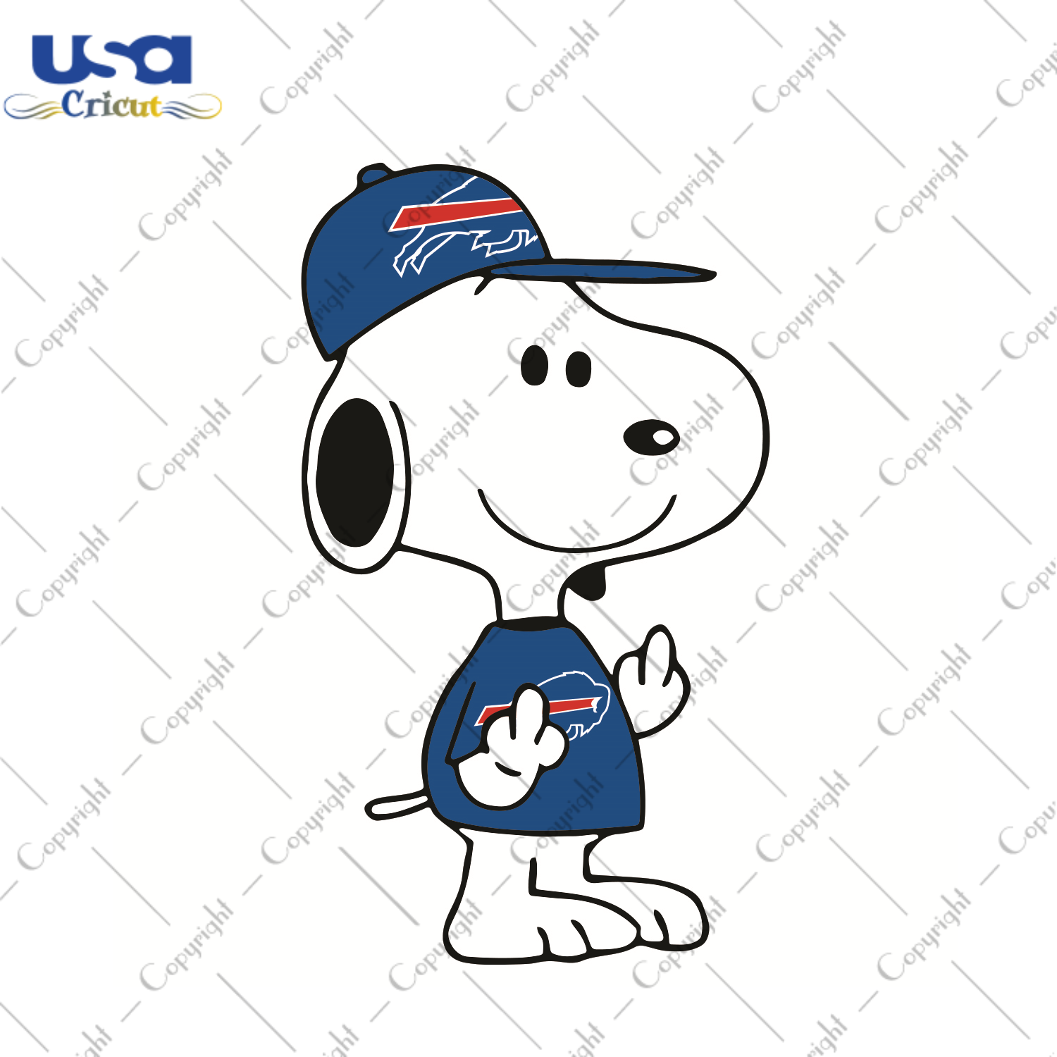 Snoopy Buffalo Bills Sport Gift Diy Crafts Svg Files For Cricut, Silhouette Sublimation Files