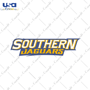 Ncaa Southern Jaguars Logo Diy Crafts Svg Files For Cricut, Silhouette Sublimation Files - USA Cricut