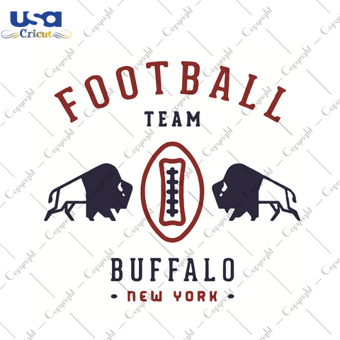 Football Team Buffalo New York Sport Gift Diy Crafts Svg Files For Cricut, Silhouette Sublimation Files