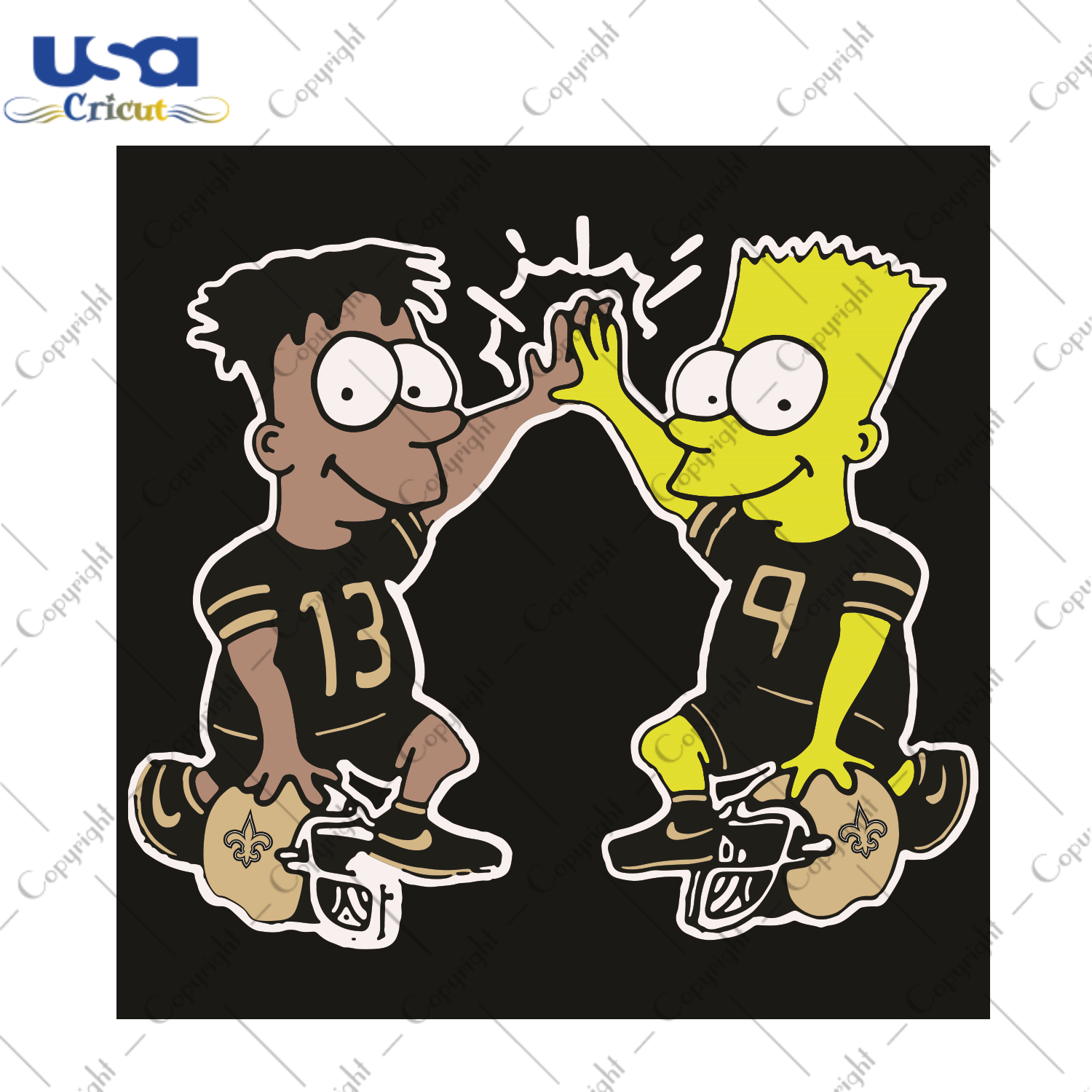 The Simpson New Orleans Saints Sport Gift Diy Crafts Svg Files For Cricut, Silhouette Sublimation Files