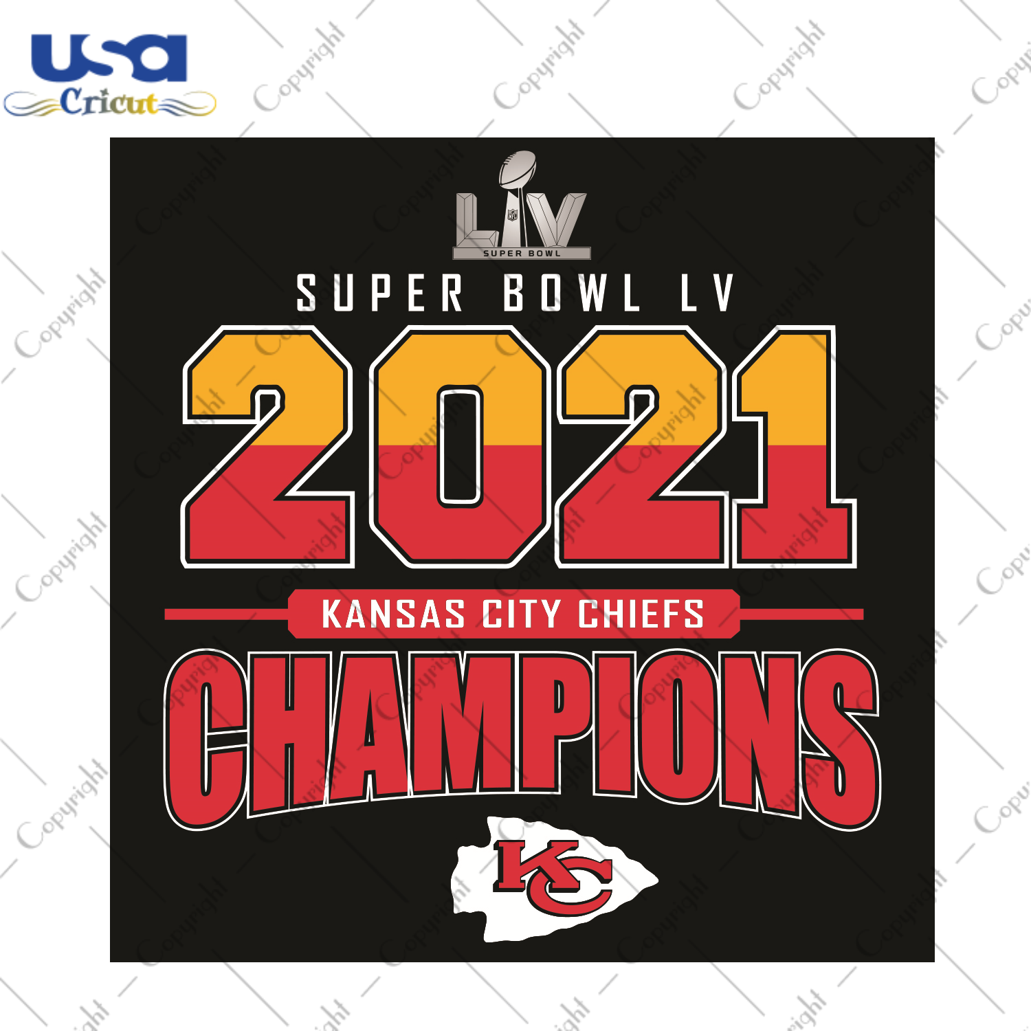 Super Bowl 2021 Kansas City Chiefs Champion Sport Gift Diy Crafts Svg Files For Cricut, Silhouette Sublimation Files