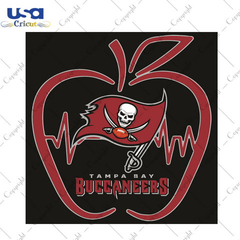 Tampa Bay Buccaneers Apple Sport Gift Diy Crafts Svg Files For Cricut, Silhouette Sublimation Files