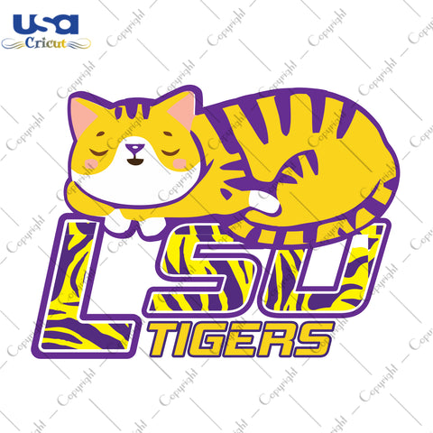 LSU Tigers LSU Logo Sport Gifts, LSU Shirt Svg File Diy Crafts Svg Files For Cricut, Silhouette Sublimation Files - USA Cricut