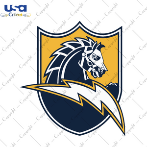 San Diego Chargers Logo Sport Gift Diy Crafts Svg Files For Cricut, Silhouette Sublimation Files