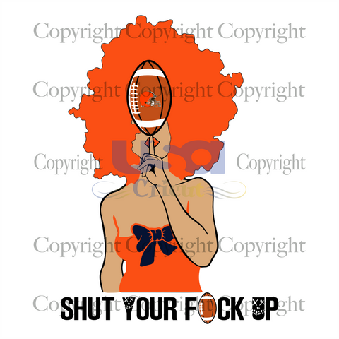 Shut Your Fuk Up, Sport Svg, Cleveland Browns Svg, Black Girl Svg, Diy Crafts SVG Files For Cricut Instant Download File - USA Cricut