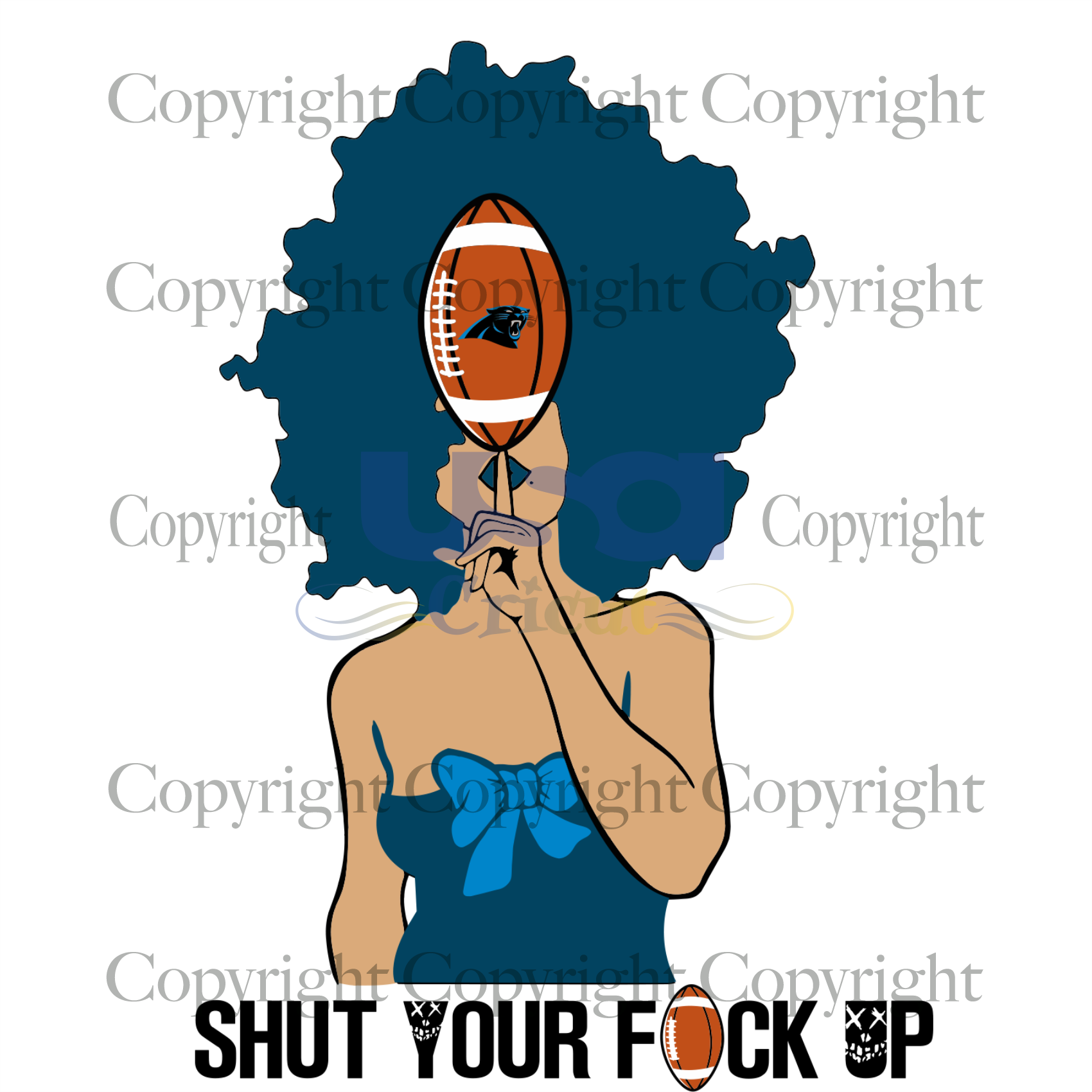 Shut Your Fuk Up, Sport Svg, Carolina Panthers Svg, Black Girl Svg, Diy Crafts SVG Files For Cricut Instant Download File - USA Cricut