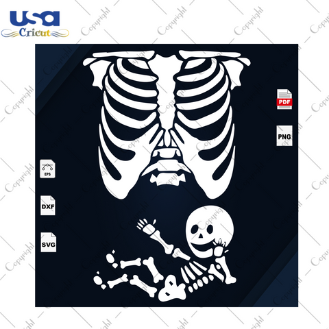 Skeleton, Halloween Svg, Skeleton Svg, Skull Svg, Skull And Bones, Halloween Day, Halloween Party, Happy Halloween, Scary Halloween, Halloween Sign, Halloween Art, Halloween Design - USA Cric