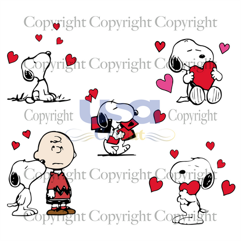 Snoopy Valentine Svg Bundle, Snoopy svg png, Happy Valentine's Day, Diy Crafts SVG Files For Cricut, Silhouette Sublimation Files Shirt Design Ideas  Instant Download - USA Cricut