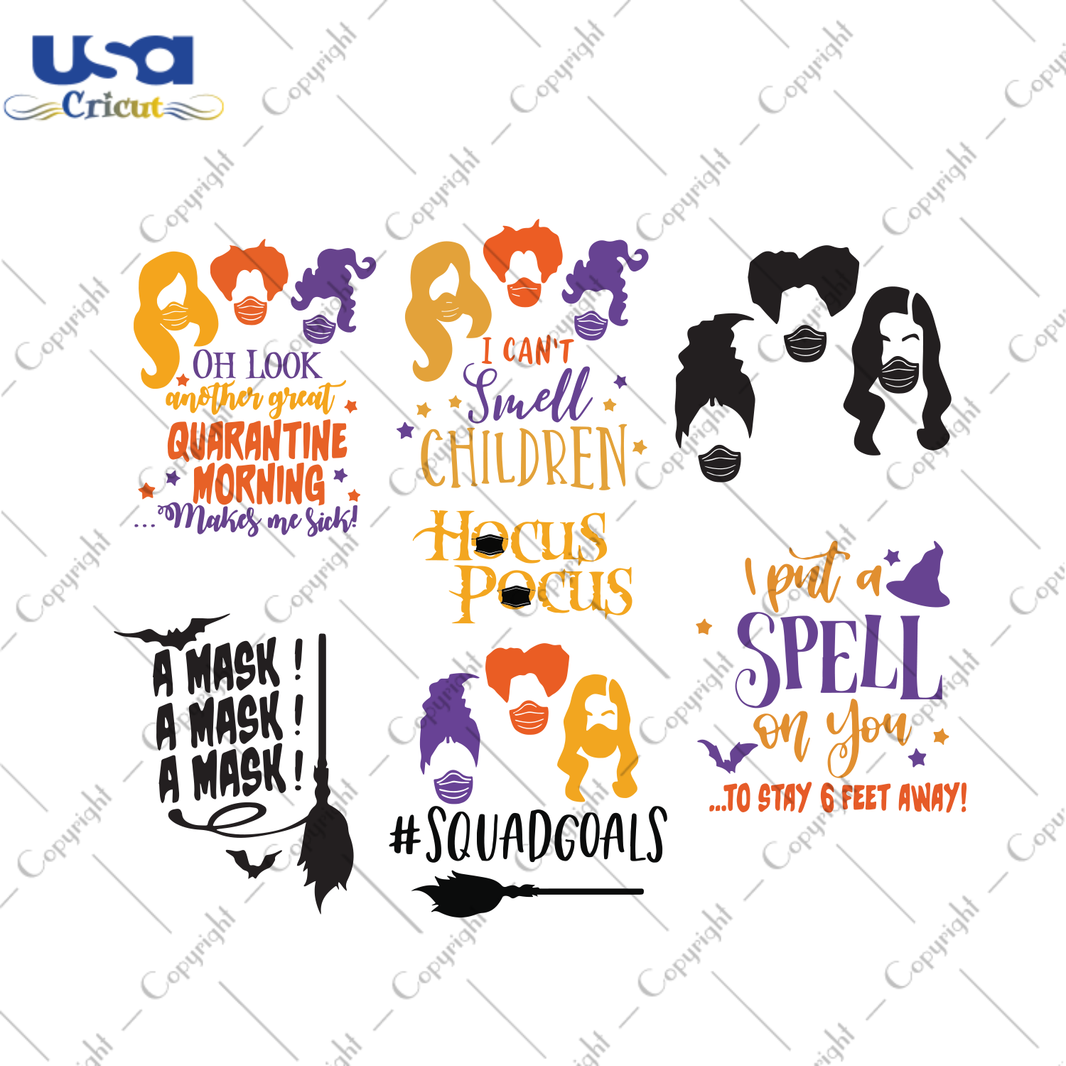 Squad Goals Bundle Svg, Squad Goals Svg, Halloween Svg, Halloween Design, Happy Halloween, Halloween Gift, Halloween Shirt, Witch Svg, Witches Svg, Beautiful Witch, Witch Shirt - USA Cricut