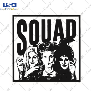 Squad, Halloween Svg, Squad Group, Squad Costume, Squad Team, Squad Svg, Squad Shirt, Squad Halloween, Squad Mask, Ghost, Halloween, Halloween Pattern, Halloween Vector, Halloween Background 