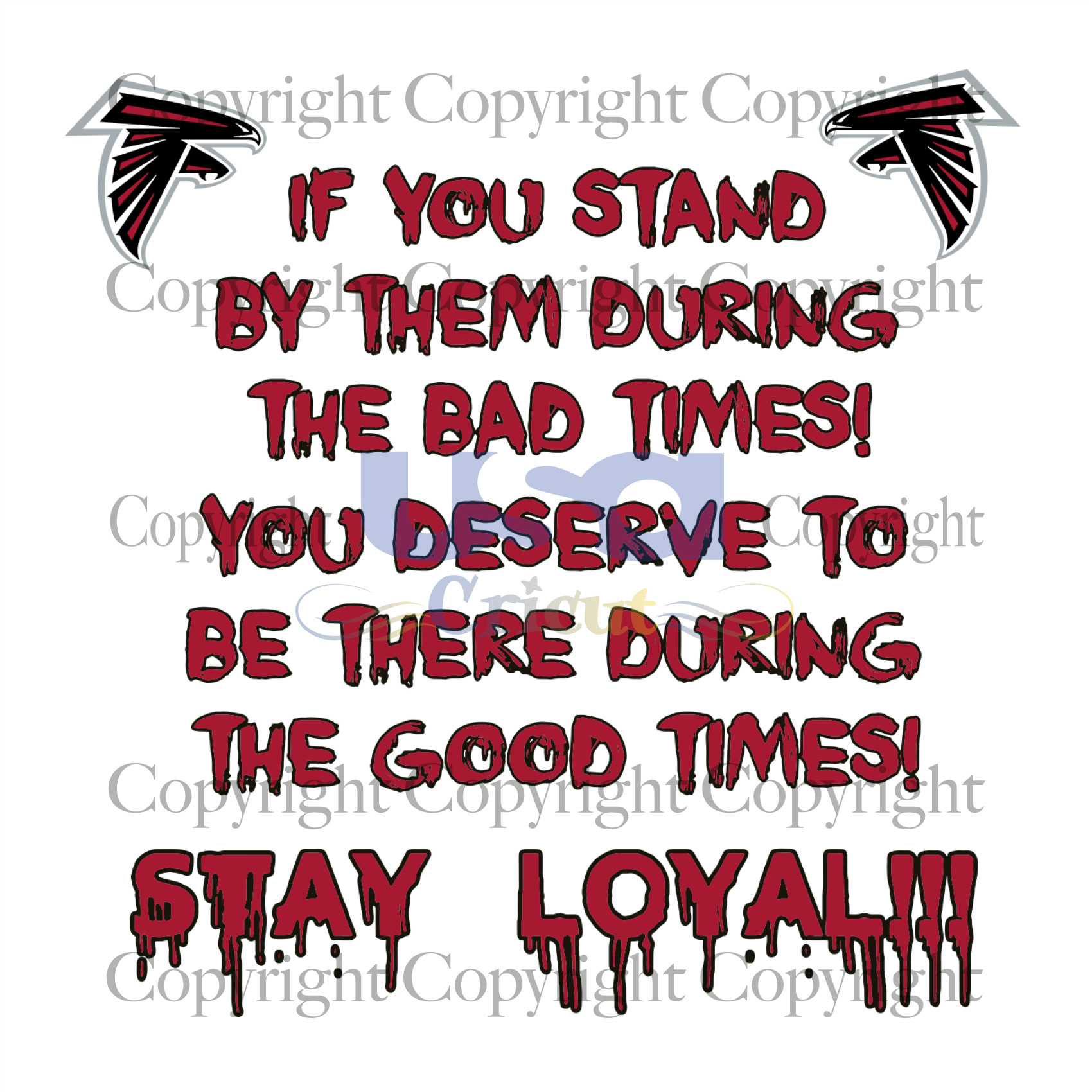 Stay Loyal, Sport Svg, Atlanta Falcons Logo Svg, Atlanta Falcons Football, Atlanta Falcons Shirt, Atlanta Falcons Logo Vector, Football Mom, Football Lover Gift, Nfl Fabric, Nfl Svg, Football