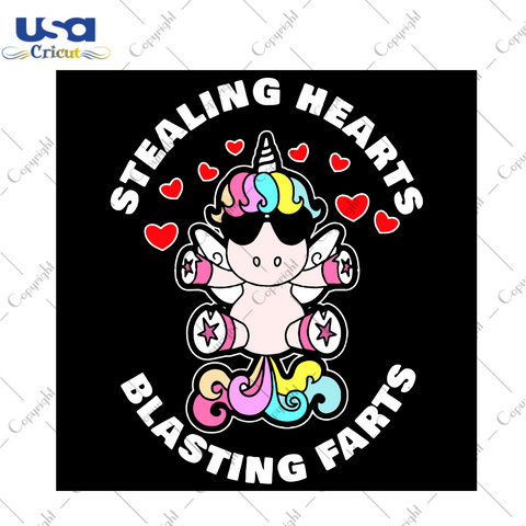 Stealing Hearts Blasting Farts Svg, Valentine Svg, Valentines Day Svg, Stealing Hearts Svg, Blasting Farts Svg, Unicorn Svg, Valentine Unicorn Svg, Cute Unicorn, Unicorn Vector, Valentine Hearts Svg, Happy Valentine Svg, Silhouette Cut File