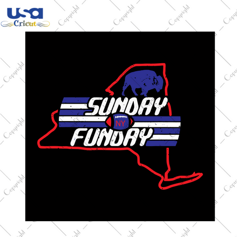 Sunday Funday Svg, Sport Svg, Sunday Svg, Buffalo Bills Svg, Bills Svg, Football Svg, Football Lovers, Bills Football Svg, NFL Svg, NFL Championship Svg, NFL Team Svg, Bills Logo Svg, Cut File, Cricut Files, Silhouette Files