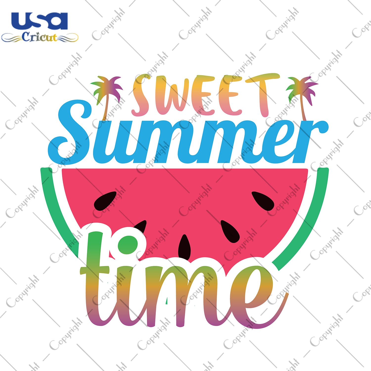 Sweet Summer Time Svg, Trending Svg, Watermelon Svg, Diy Crafts SVG Files For Cricut, Silhouette Sublimation Files Shirt Design Ideas  Instant Download - USA Cricut