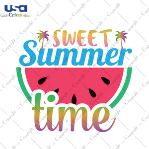 Sweet Summer Time Svg, Trending Svg, Watermelon Svg, Diy Crafts SVG Files For Cricut, Silhouette Sublimation Files Shirt Design Ideas  Instant Download - USA Cricut