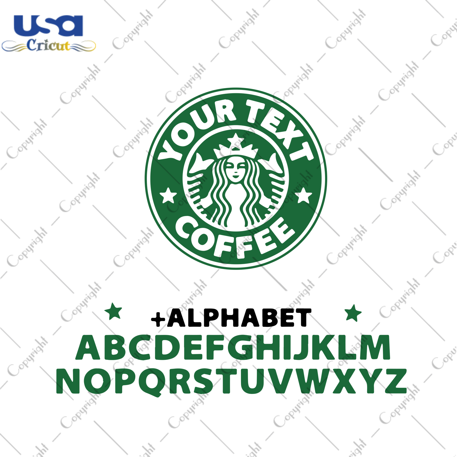 Starbucks Font Svg, Trending Svg, Coffee Brand Svg, Alphabet Svg, Logo Brand Svg, Diy Crafts, Svg Files, Silhouette Files, Cameo Htv, Prints, Shirt Design, Svg Files For Cricut, Printable, Sh