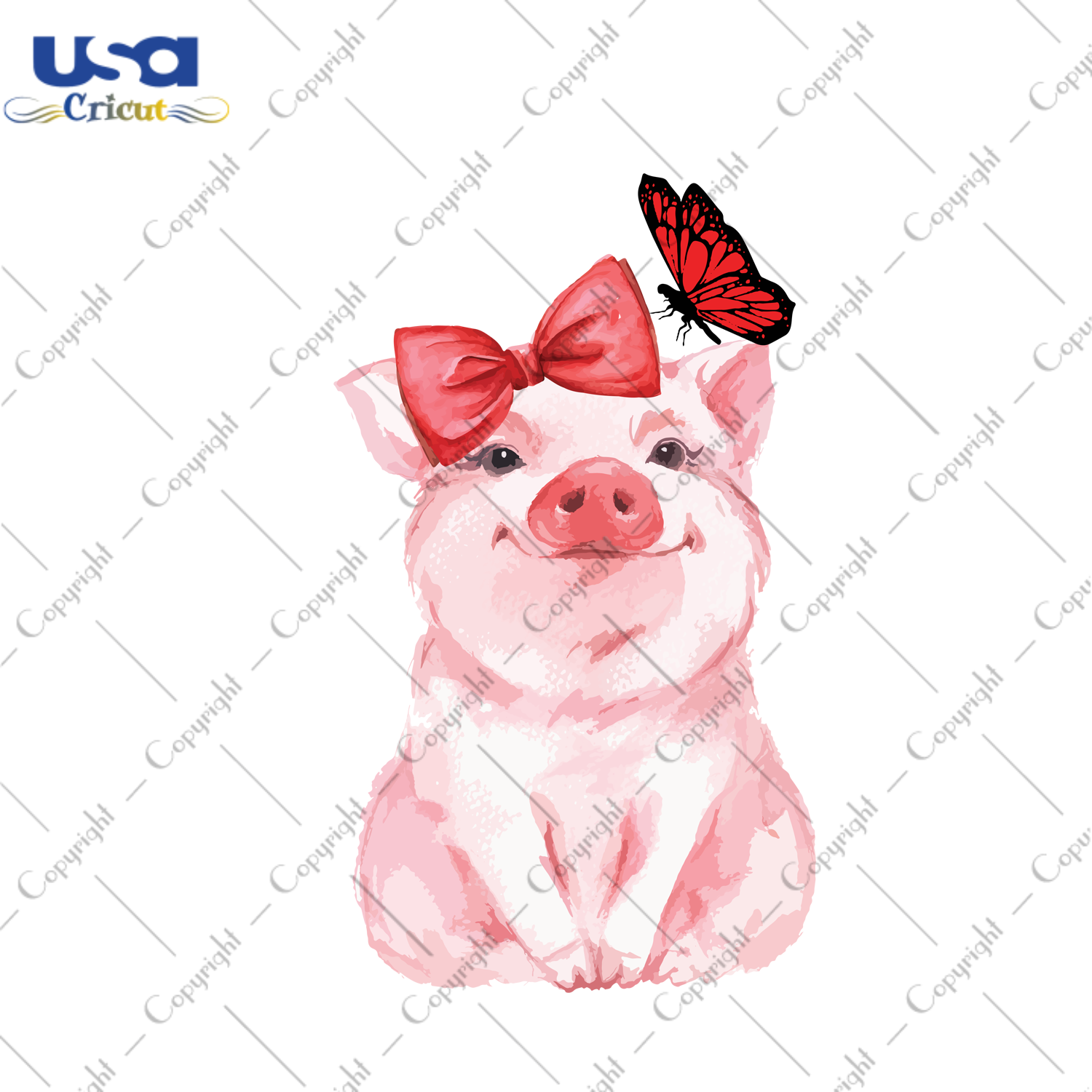 Pig, Trending Svg, Pig Svg, Trending Now, Trending, Cute Pig Svg, Pig Lover Svg, Baby Pig Svg, Pig Face Svg, Pig Shirt, Pig Gift, Love Animal, Cute Gift, Gift For Kids, Butterfly, Farm Animal