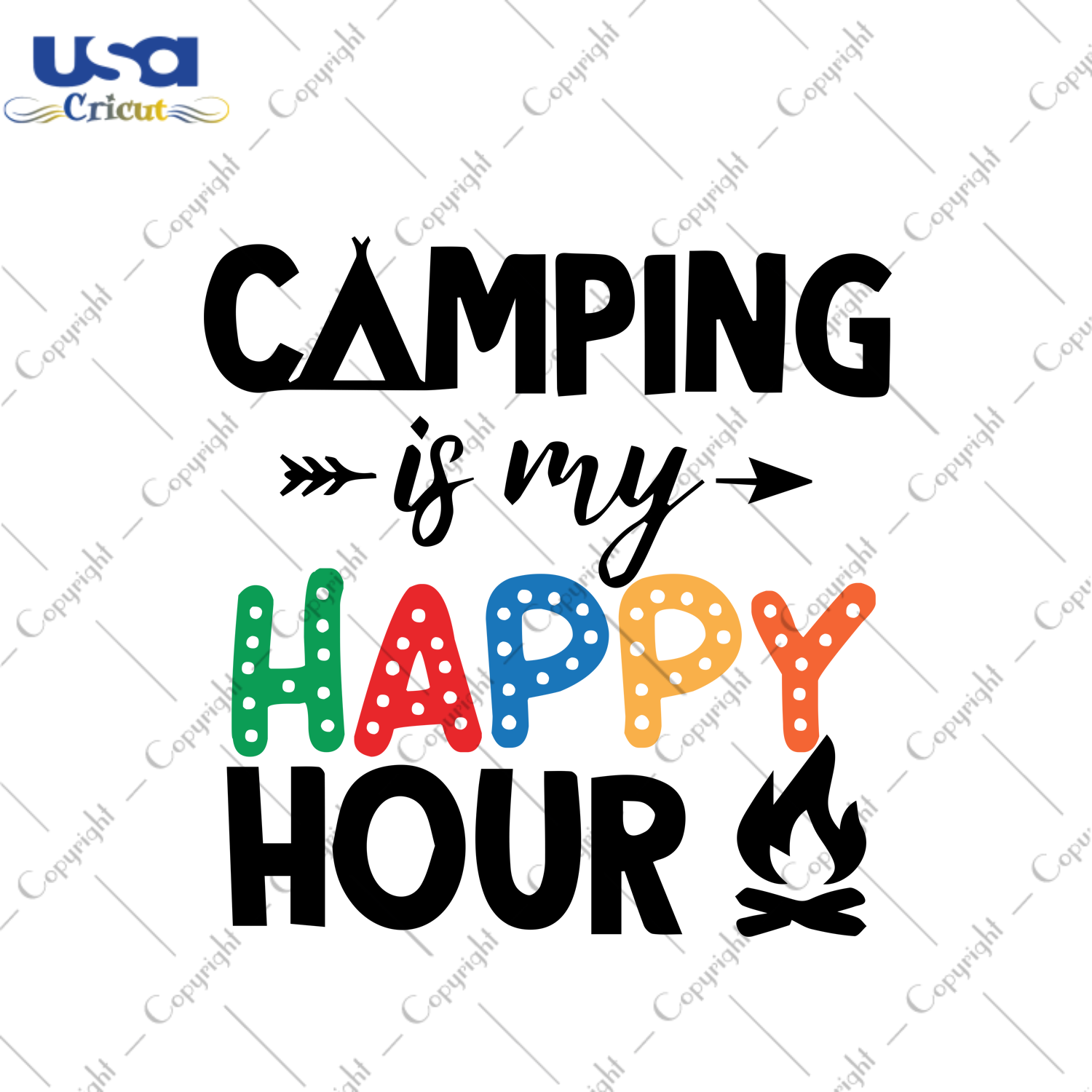 Camping Is My Happy Hour, Trending Svg, Trending Now, Fire Svg, Camper Svg, Camping Svg, Summer Svg, Camper Sign Svg, Camper Sign, Funny Camping Gift, Love Camping, Camping Team, Camping Shir