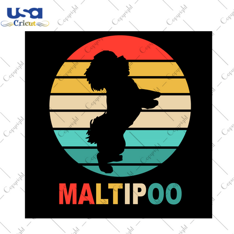 Maltipoo Gift Ideas For Any Dog Lover Diy Crafts Svg Files For Cricut, Silhouette Sublimation Files - USA Cricut