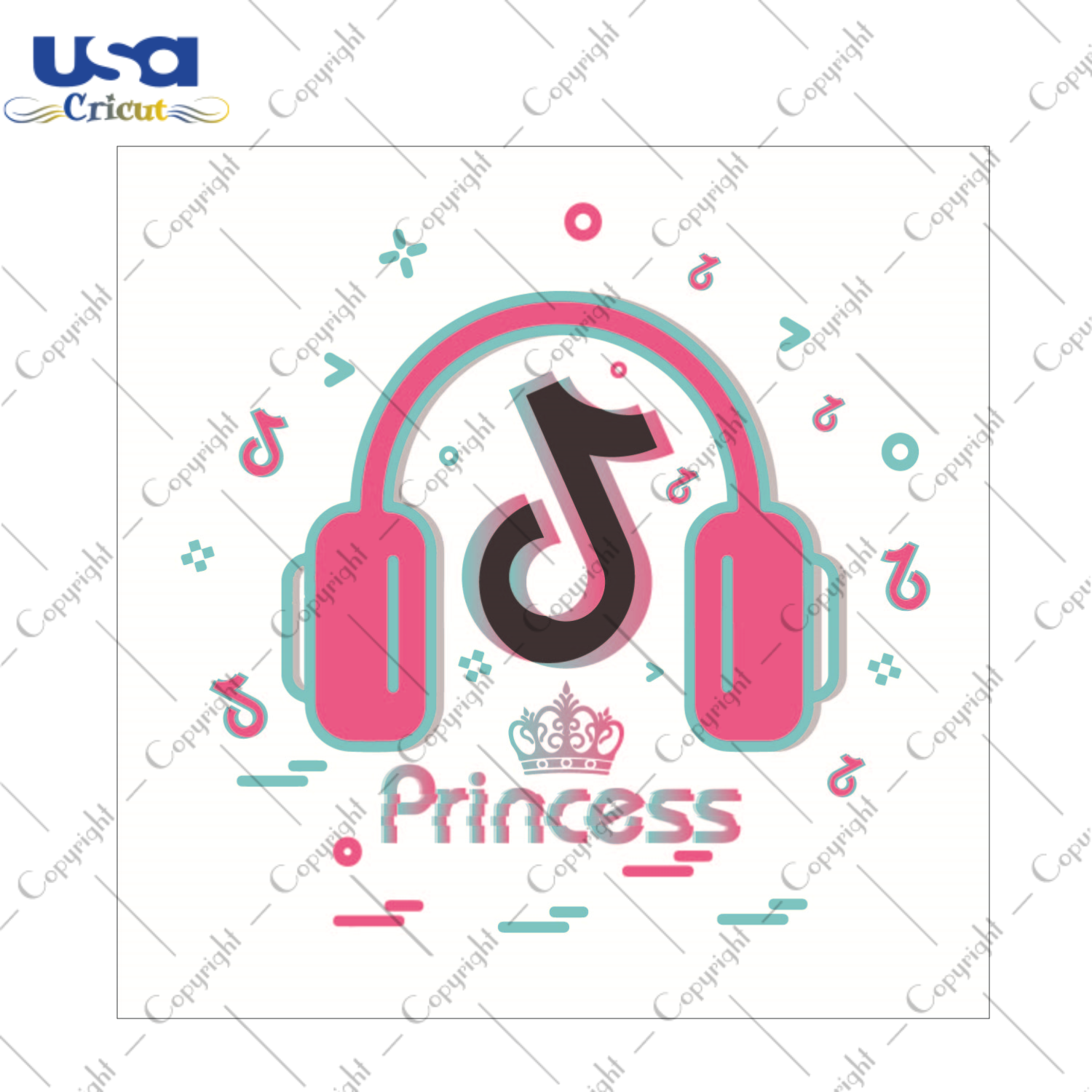 TikTok Princess Gift Idea Diy Crafts Svg Files For Cricut, Silhouette Sublimation Files