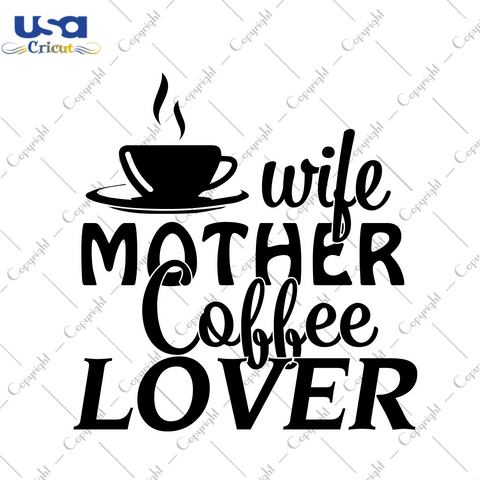 Personalized Gifts For Coffee Lovers Diy Crafts Svg Files For Cricut, Silhouette Sublimation Files - USA Cricut