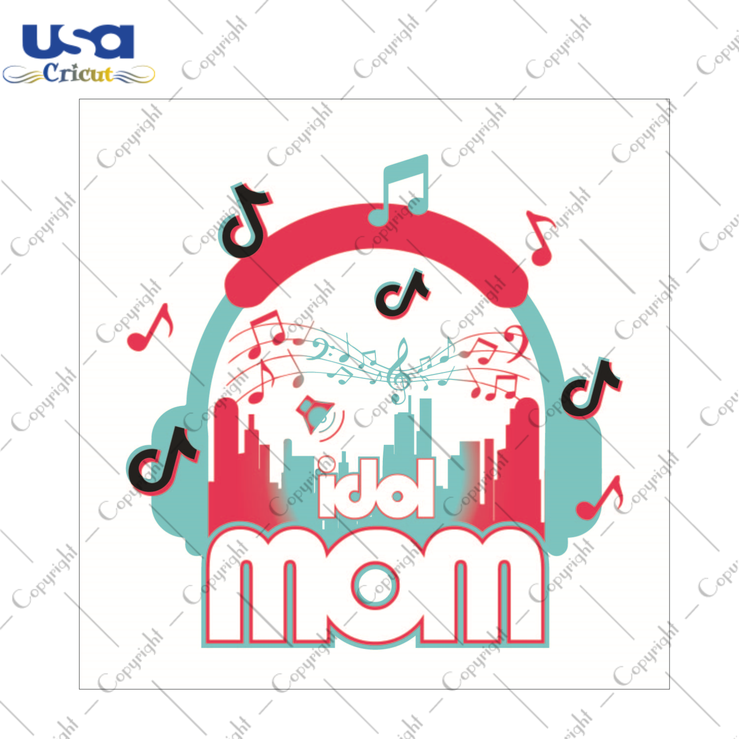 Tik Tok Idol Mom Gift Diy Crafts Svg Files For Cricut, Silhouette Sublimation Files