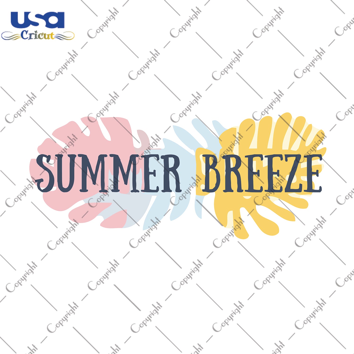 Copy of Summer Breeze Svg, Trending Svg, Hello Summer, Diy Crafts SVG Files For Cricut Instant Download File - USA Cricut