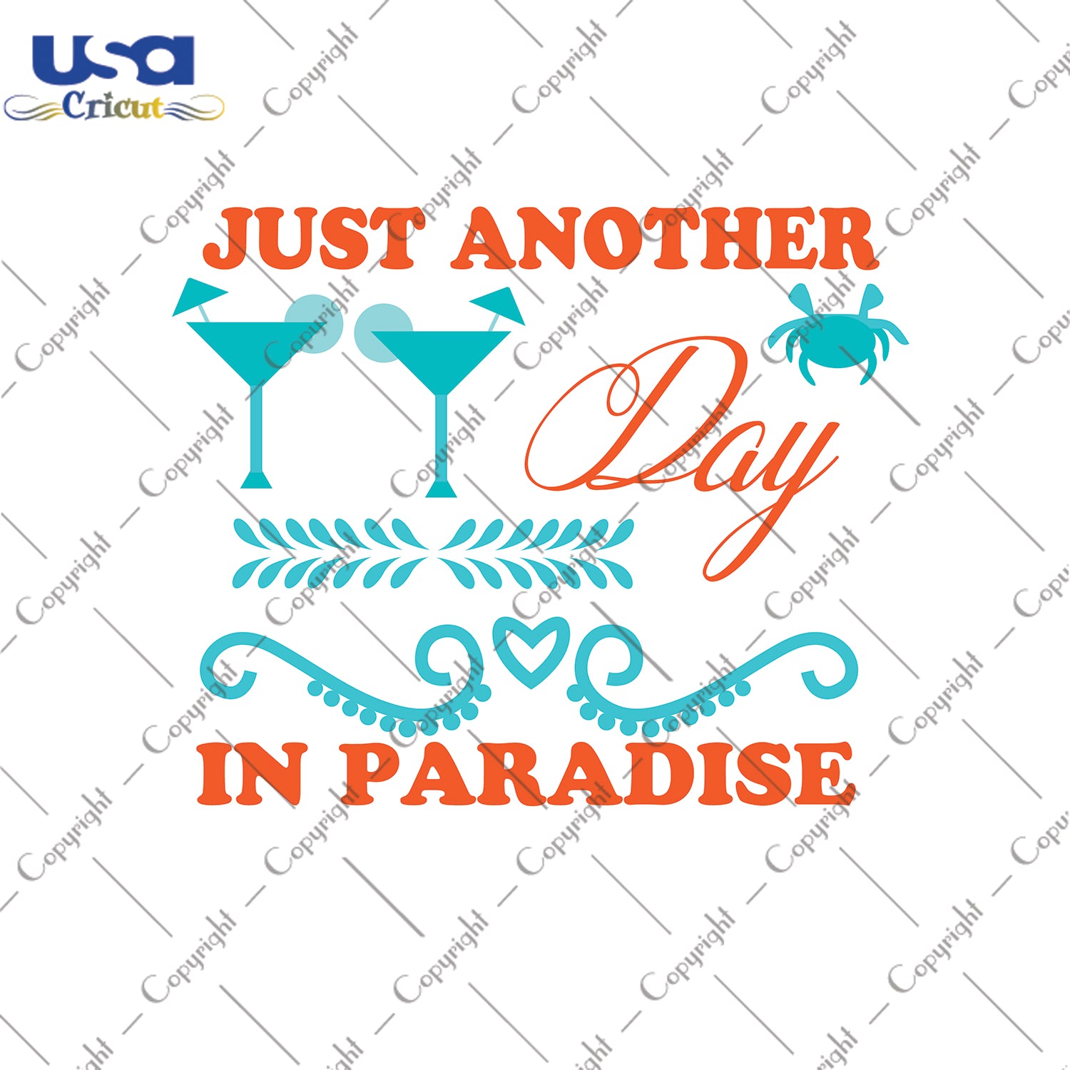 Just Another Day In Paradise Svg, Trending Svg, Hello Summer, Diy Crafts SVG Files For Cricut Instant Download File - USA Cricut