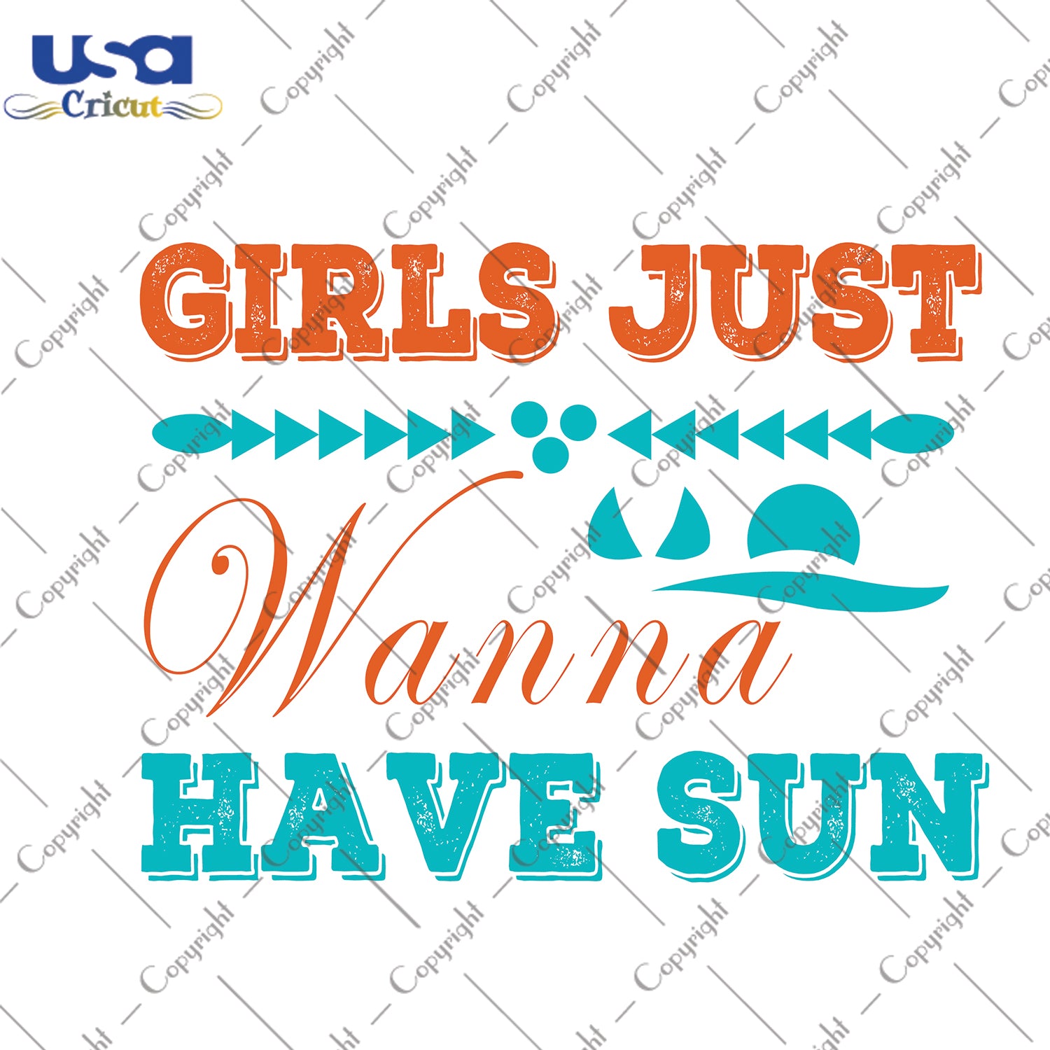 Girls Just Wanna Have Sun Svg, Trending Svg, Hello Summer, Diy Crafts SVG Files For Cricut Instant Download File - USA Cricut