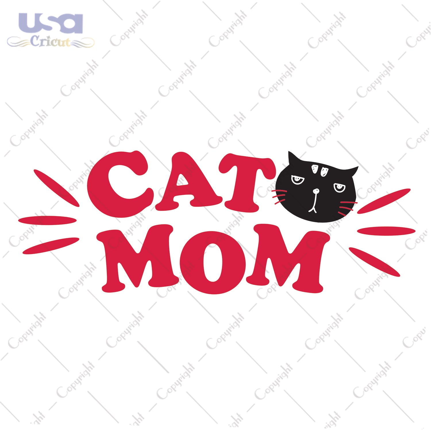 Cat Mom Svg, Trending Svg, Mother's Day Svg, Cat Day Svg, Diy Crafts SVG Files For Cricut Instant Download File - USA Cricut