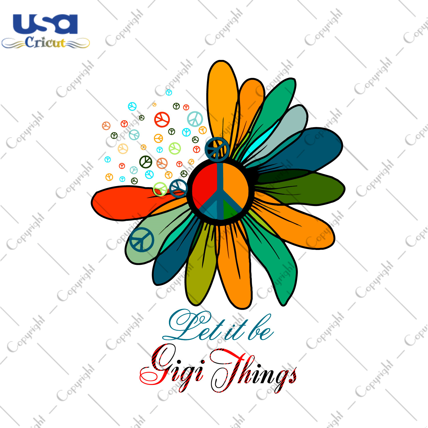 Let It Be Gigi Things Gift Diy Crafts Svg Files For Cricut, Silhouette Sublimation Files - USA Cricut